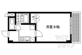 京都府京都市左京区修学院大林町（賃貸マンション1K・7階・23.63㎡） その2