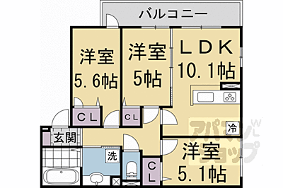 間取り：間取