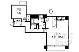 ジ・アーバネックス京都四条烏丸テラス 8階/805