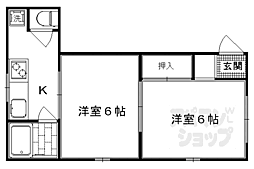 近鉄京都線 上鳥羽口駅 徒歩12分