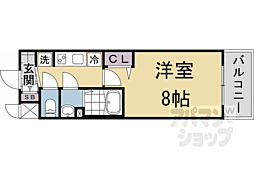 京都市営烏丸線 十条駅 徒歩4分 4階/-