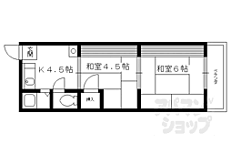 叡山電鉄鞍馬線 二軒茶屋駅 3.1km 2階/-