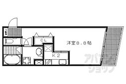 京阪本線 出町柳駅 徒歩20分 3階/-