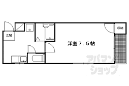 ノルテ 1Kの間取図画像