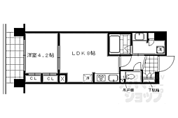 ルーシア四条烏丸 3階