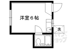 メゾンフェニックス ワンルームの間取図画像