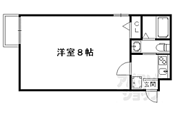 シュミート西洞院 1Kの間取図画像