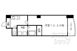 木屋町ビル 1Kの間取図画像