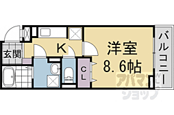 京都市営烏丸線 北大路駅 徒歩24分 2階/-