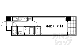 PIERISGARDEN 1Kの間取図画像