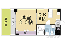 押小路フラット 1階/102