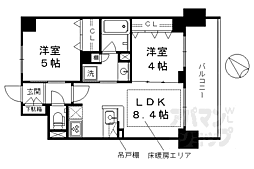 エステムプラザ京都河原町通IIレジデンシャル 4階