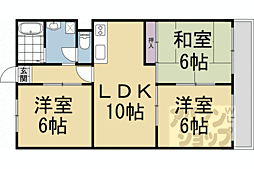 ロイヤル室町 3LDKの間取図画像