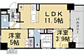 シエリア京都鴨川二条ザ・テラス3階17.0万円