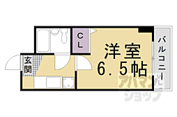 新町ロイヤルハイツ 1Kの間取図画像
