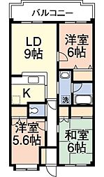 サカヤマンション松ケ島の間取図画像
