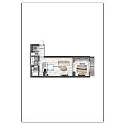 家具配置間取り図