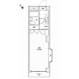 CASADELGLICINE 1Kの間取図画像
