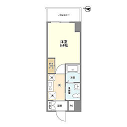 アクシーズグランデ蕨4マンション 1Kの間取図画像