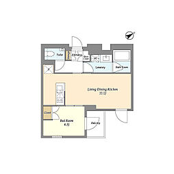 Lumina Court Takaido 地下1階/108
