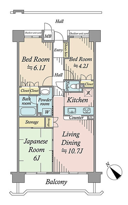1996年03月築3LDK