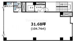 門前仲町一丁目ビルの間取図画像