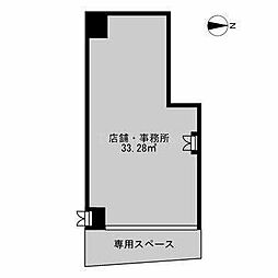 ルネ千駄木プラザ ワンルームの間取図画像