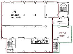 日吉ロイヤルマンションの間取図画像