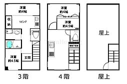 高橋ビル 4SLDKの間取図画像