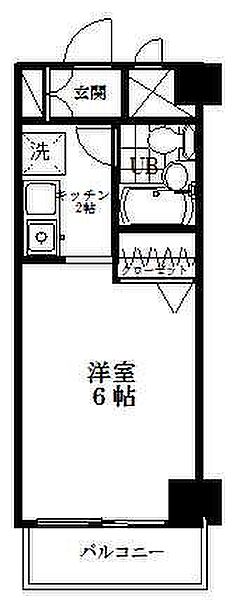 ライフシティ 409｜埼玉県川越市脇田町(賃貸マンション1K・4階・19.00㎡)の写真 その2