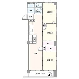 間取図画像 3LDK