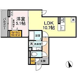 D Paina 上平間　II 1階/102