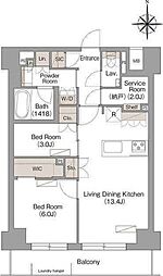 ヴェール・クレール武蔵小杉 4階/404