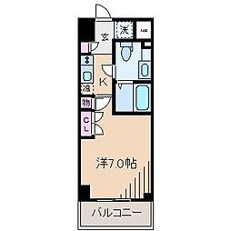 間取図画像 1K