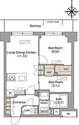ヴェール・クレール武蔵小杉 1階/108