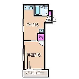 ピアパレス 2階/205