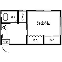 大山ハイツ 1階