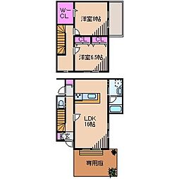 ビコローレ　ポスト 2階