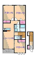 ビエラ 3LDKの間取図画像
