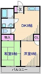 ヒルトップ菊名 2階