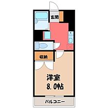 グリーン・ガレ  ｜ 栃木県宇都宮市滝谷町（賃貸マンション1K・3階・22.80㎡） その2