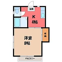 Lia Village  ｜ 栃木県宇都宮市岩曽町（賃貸アパート1K・2階・26.08㎡） その2