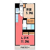 (仮称)Y&M長田1丁目  ｜ 栃木県真岡市長田1丁目（賃貸マンション1LDK・1階・40.50㎡） その2