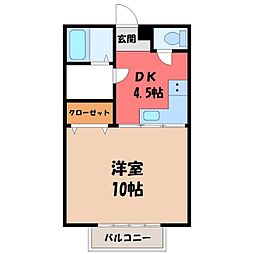 宇都宮駅 3.8万円