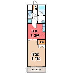 宇都宮駅 5.5万円