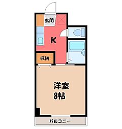 🉐敷金礼金0円！🉐東武宇都宮線 南宇都宮駅 徒歩16分
