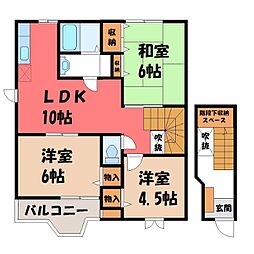 🉐敷金礼金0円！🉐東武日光線 新鹿沼駅 徒歩13分