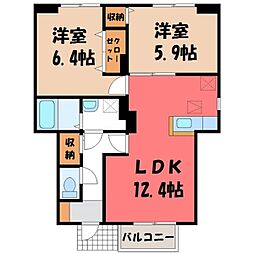 🉐敷金礼金0円！🉐真岡鐵道 真岡駅 バス8分 真岡工業団地 下車...