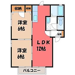 ラフォーレ若松原 C 2階