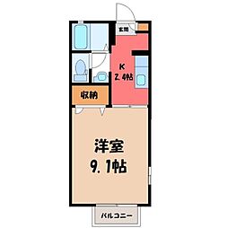 クローバーハウス 2階/-